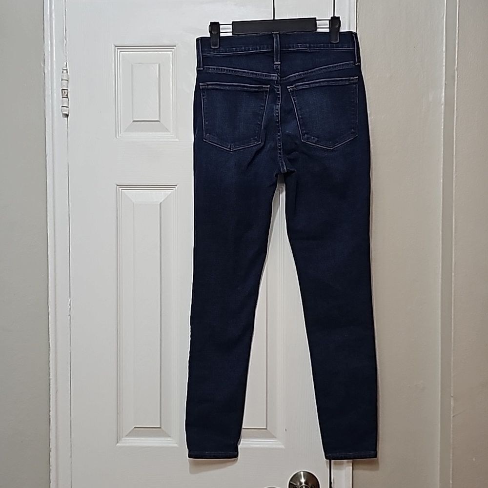 J-Crew High Rise Skinny Blue Jeans - Picture 3 of 4